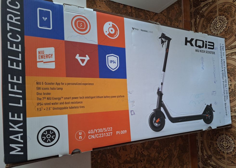 Trotinete NYU KQI3 PRO