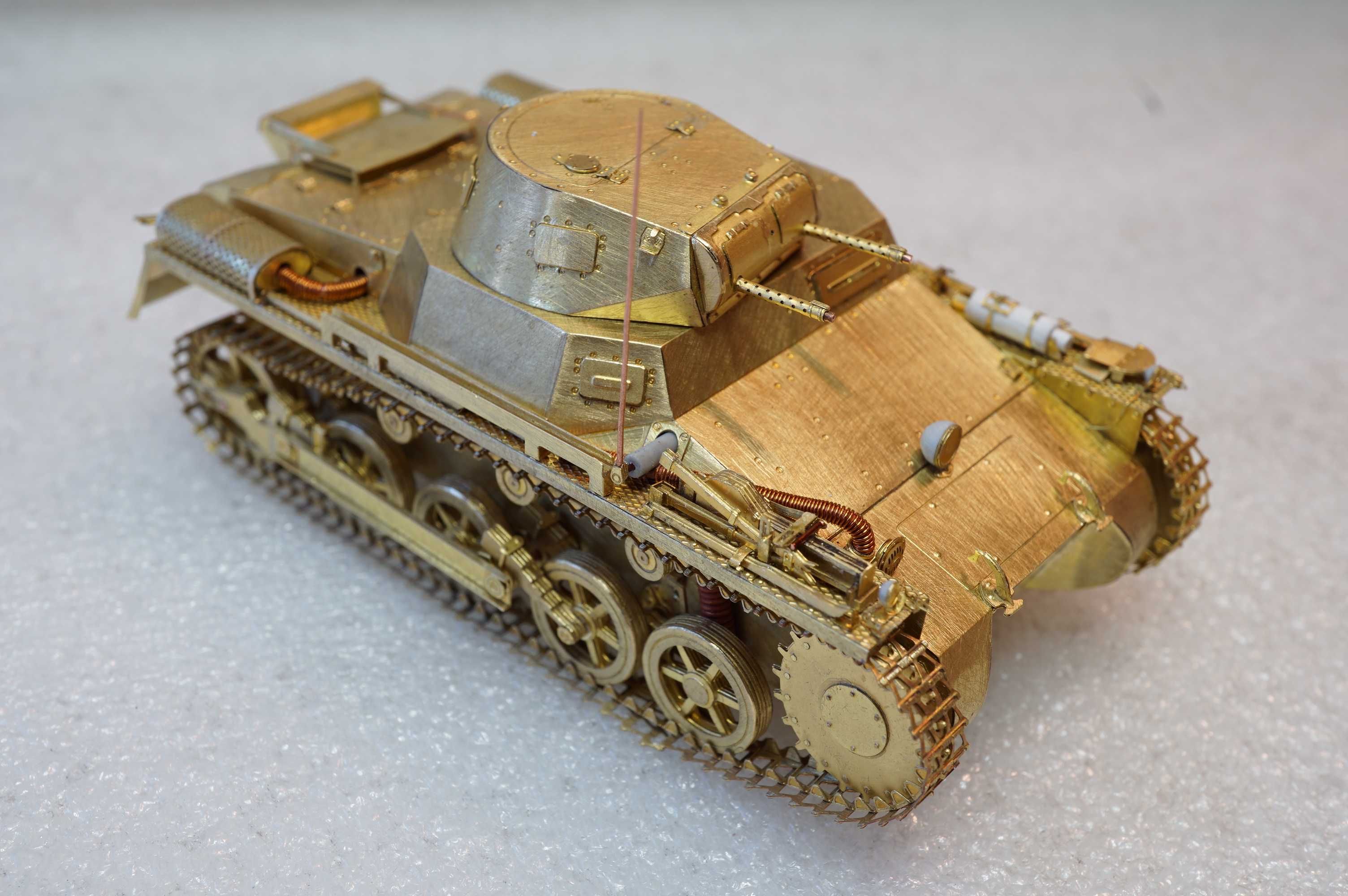 Panzer I Ausf.A-model z blachy!!!