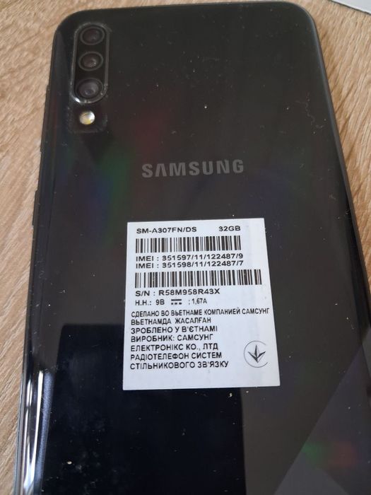 Смартфон 
Samsung Galaxy A30s