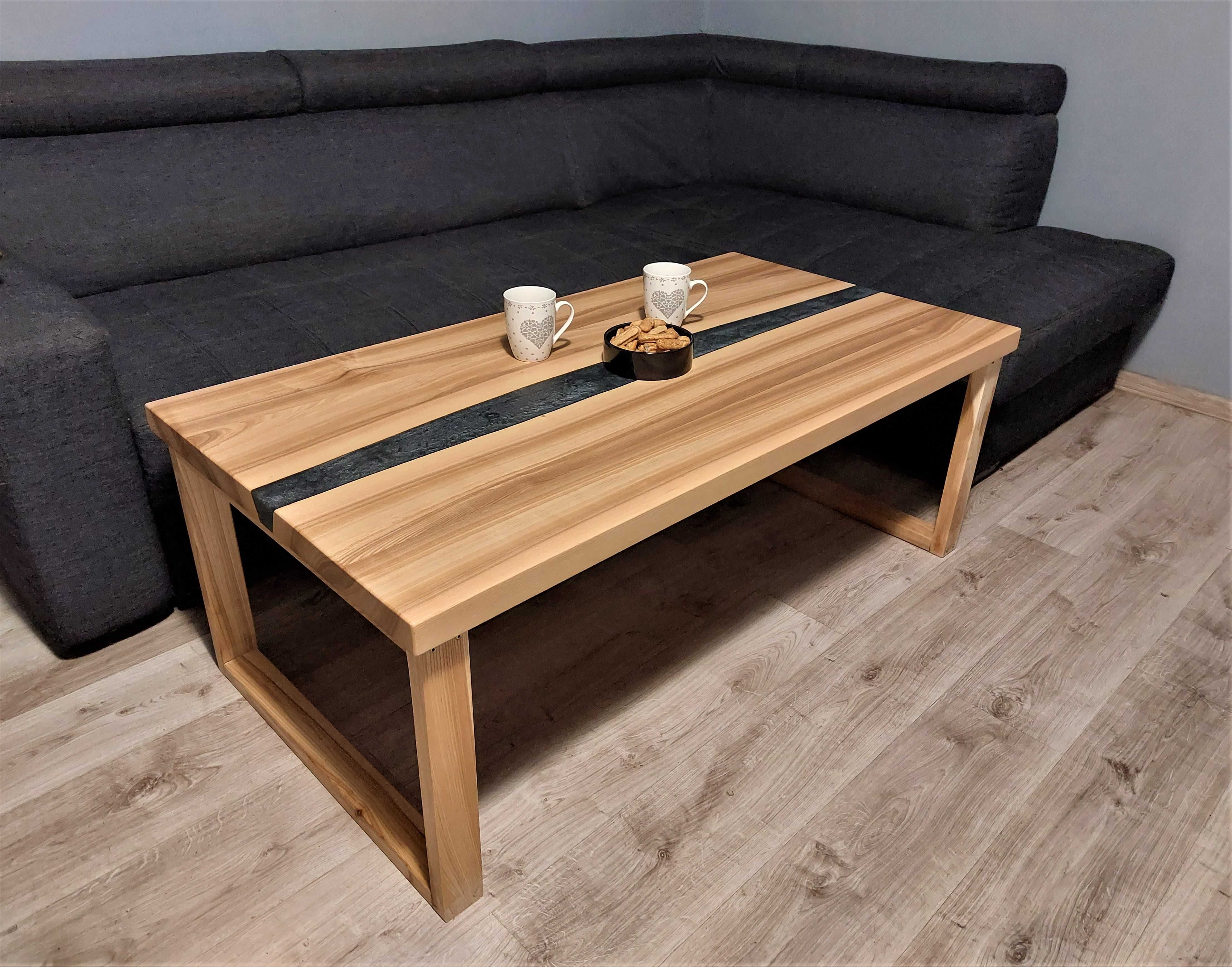 Duży 380cm Długi Blat Barowy Lada z Monolitu Stół live edge