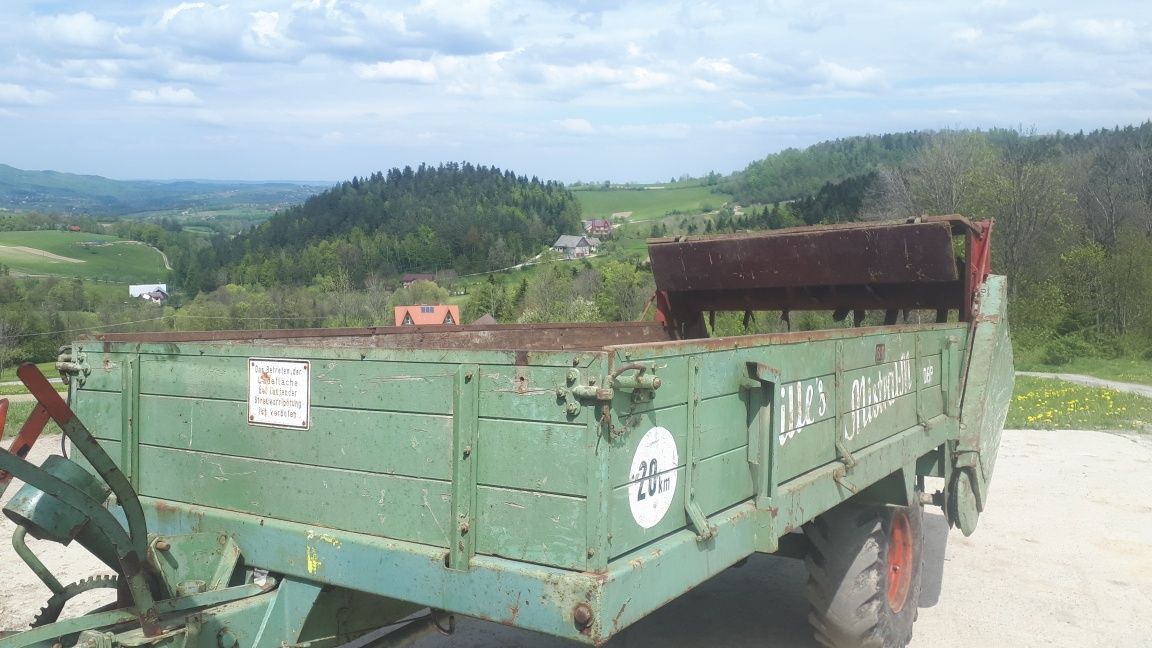 Rozrzutnik obornika 4t naped do ogarnięcia