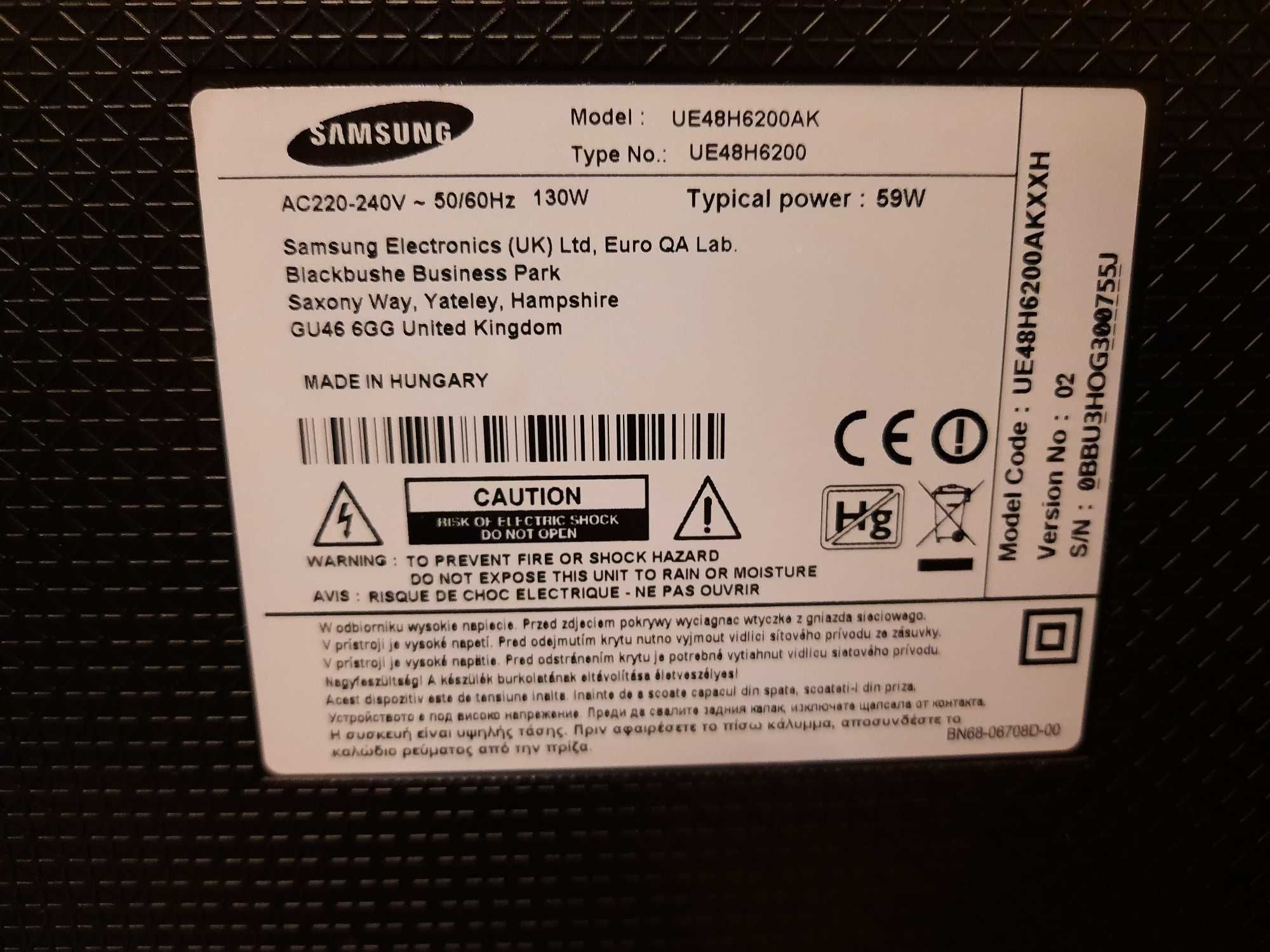 Samsung UE48H6200AK