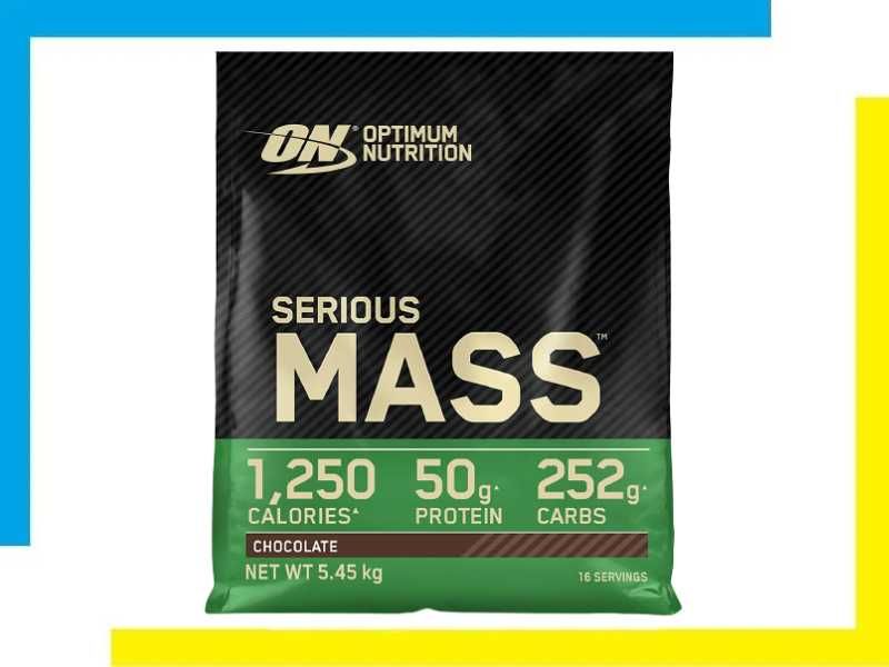 ОРИГІНАЛ • ГЕЙНЕР Optimum Nutrition Serious Mass (UK) 5450 г
