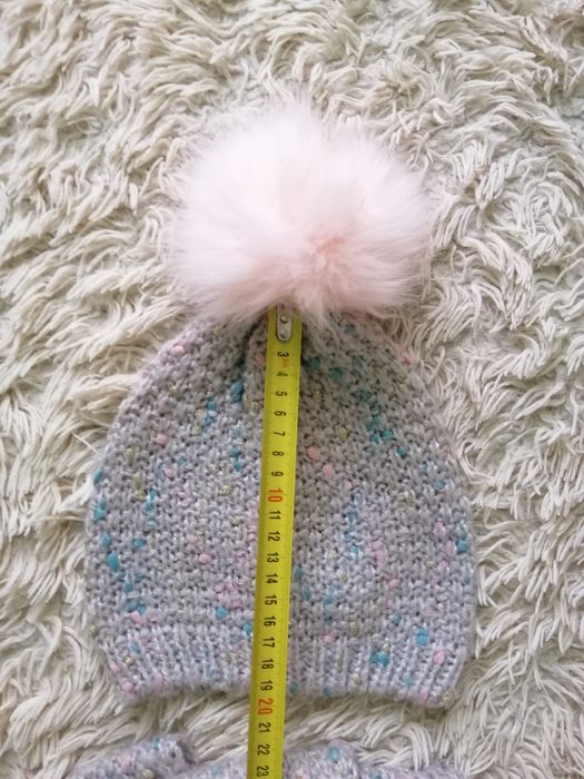 Шапка шарф  Matalan комплект на дівчинку дитячий зимова шапка