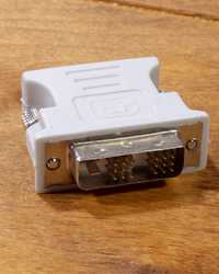 Переходник VGA-DVI-D (18+1 PIN) Single Link. Адаптер для видео карты