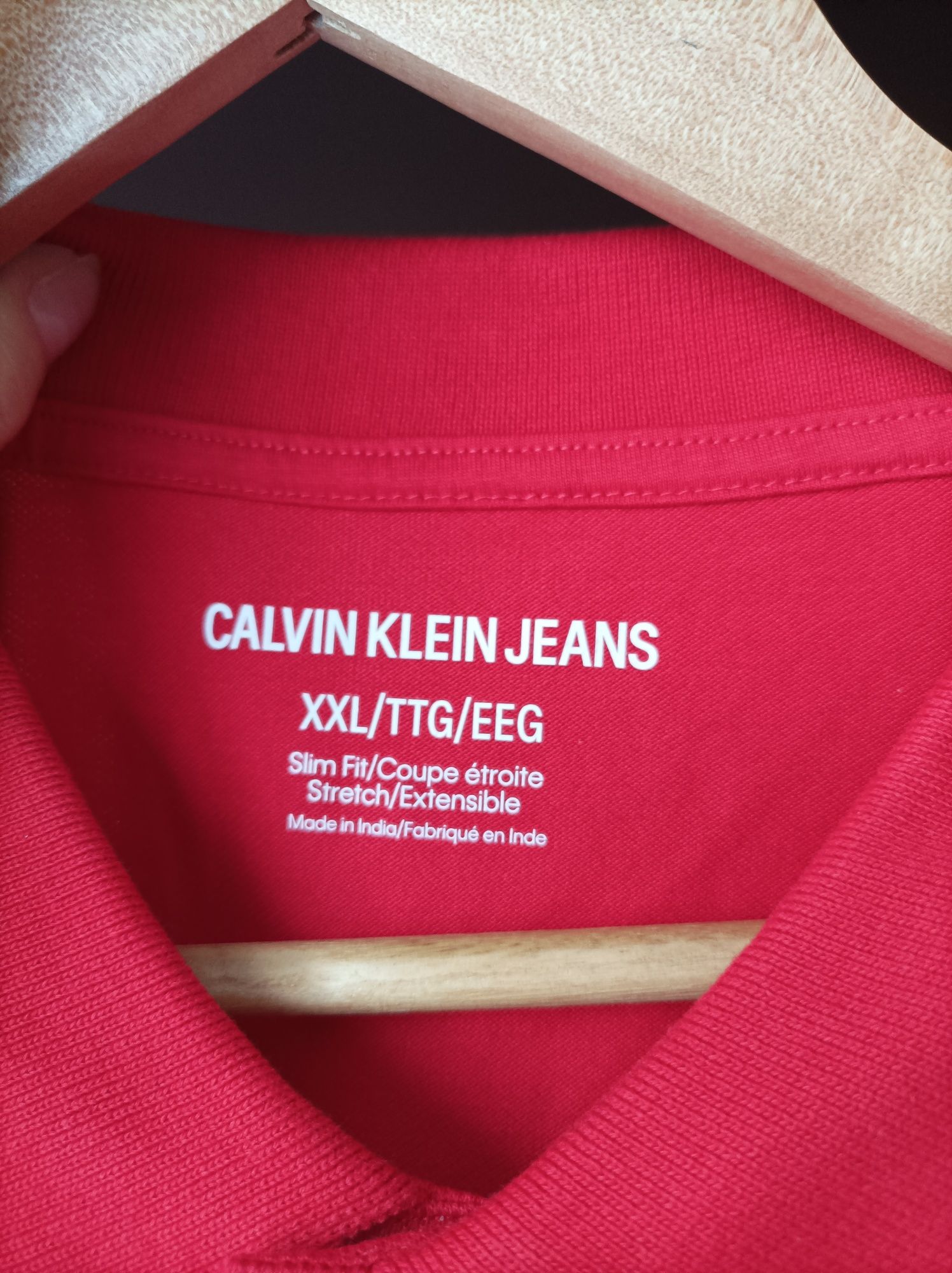 Oryginalna koszulka polo Calvin Klein