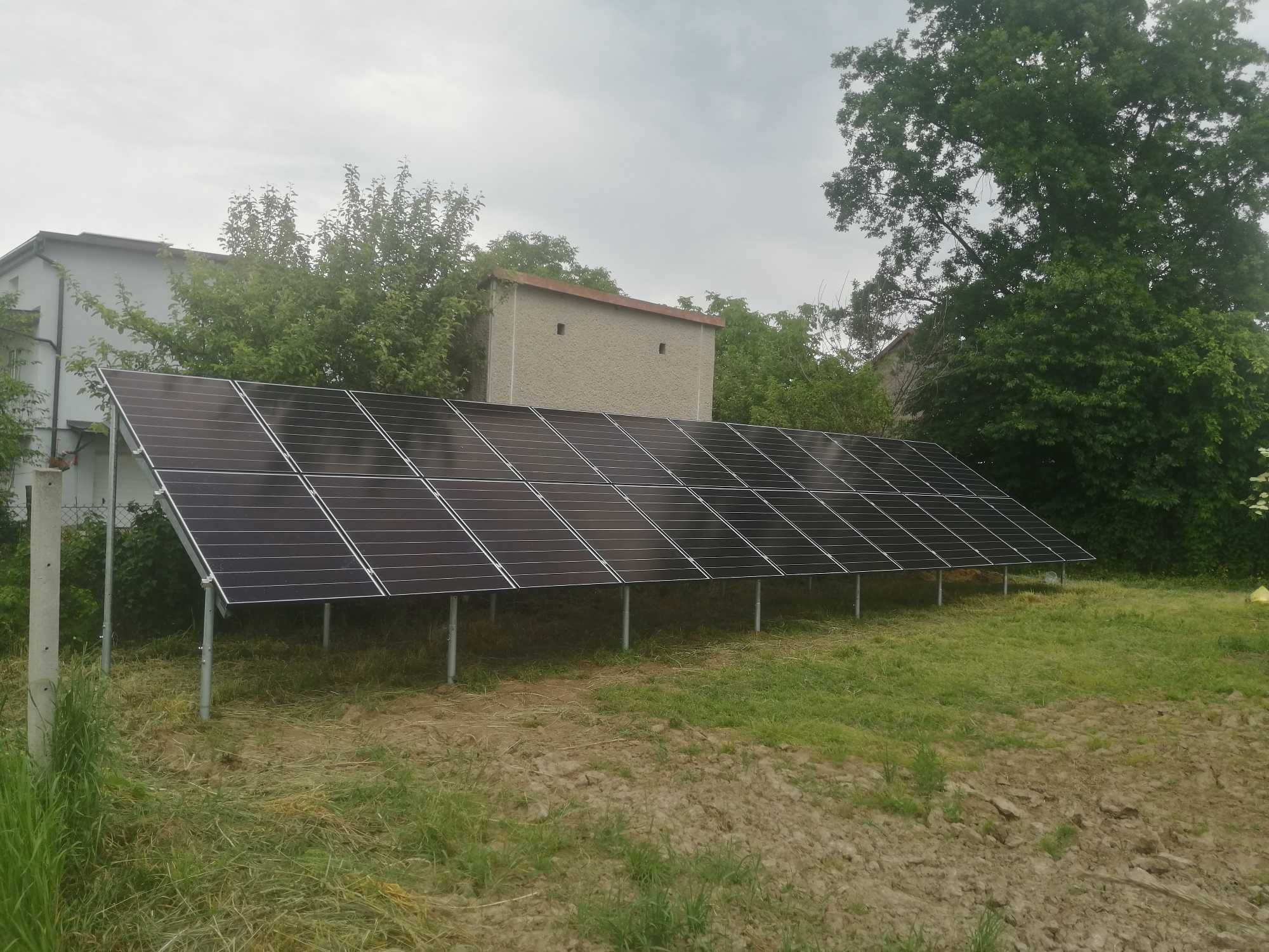 Kompletna fotowoltaika o mocy 10kW z magazynem energii 15kWh, dachówka