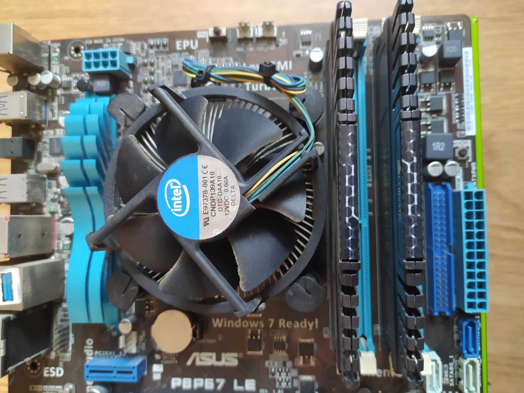 Zestaw ASUS P8P67 LE + i5 2500K + 8GB RAM DDR 3 – NIE SPRAWDZONY