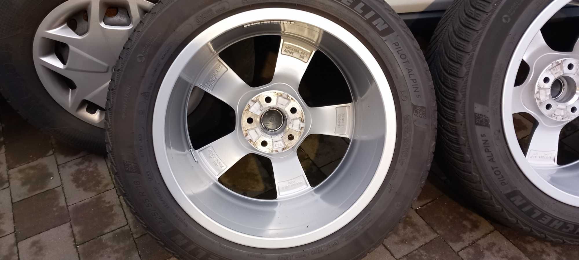 Felgi oryginał AUDI A4/A6/Q5/S4 8Jx18, 5x112, ET39, 66.6, 2021r. Super