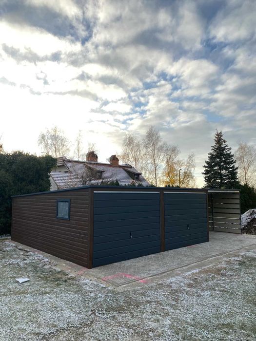 Garaże Blaszane Domki Ogrodowe Wiaty Śmietnikowe