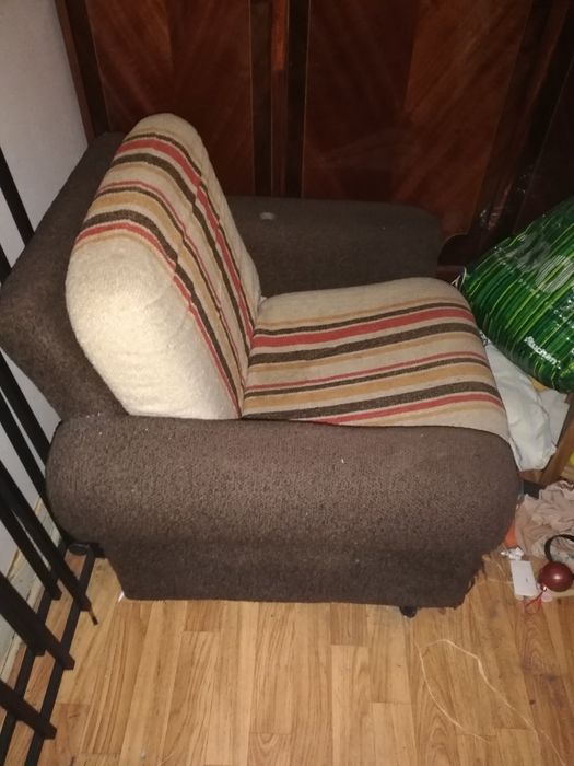 Poltrona sofá de um lugar vintage anos 60/70