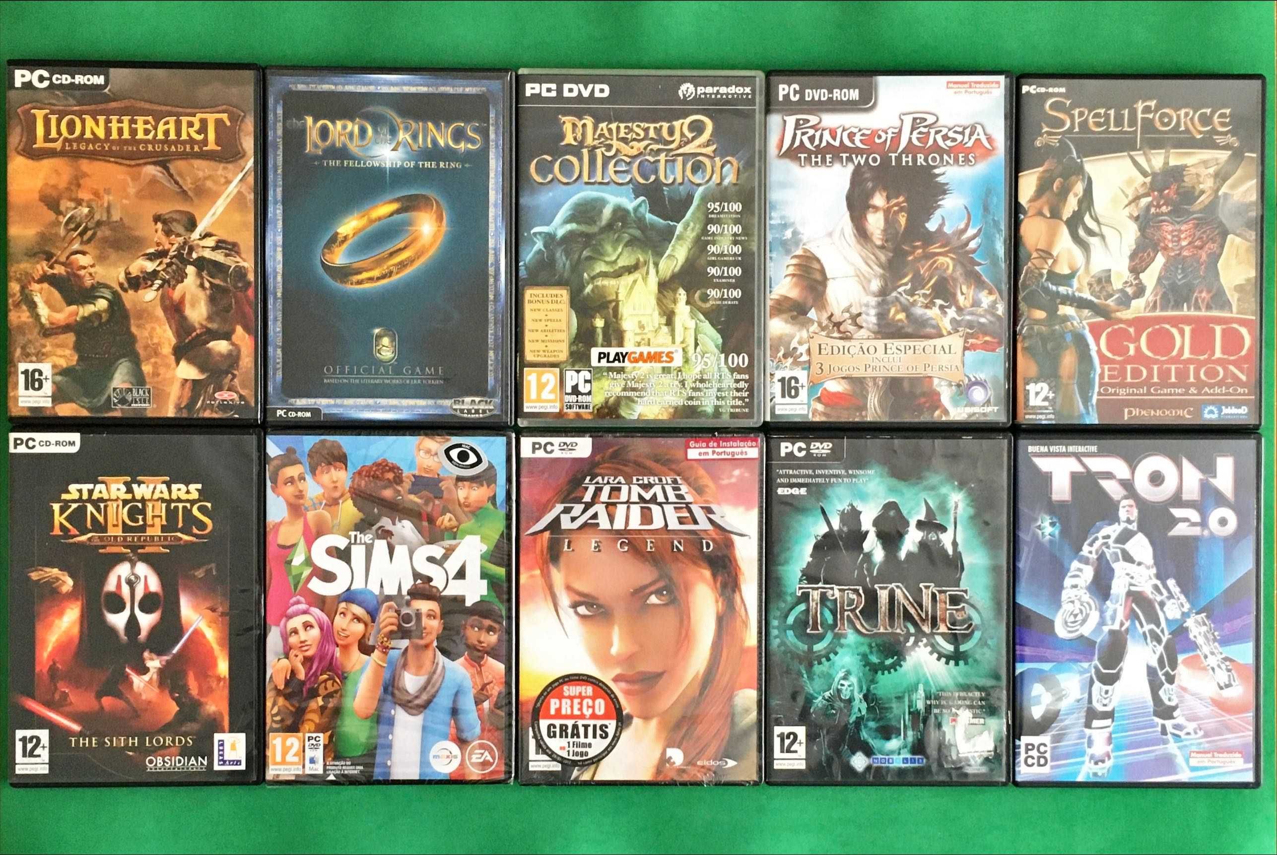 PC JOGO Computador Black Diablo Guild Prince Sacrifice Trine DIVERSOS