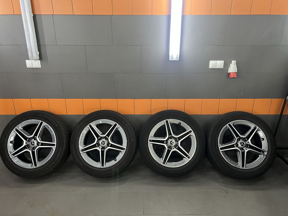 Jak Nowe Org Felgi Amg 19 cali Z Oponami Michelin 235/55 Mercedes Glc
