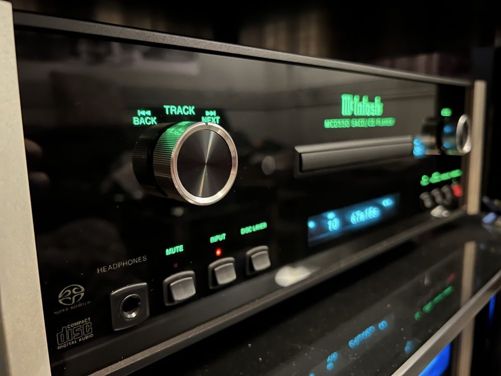 McIntosh MCD550 odtwarzacz CD/SACD