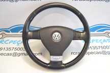 VOLANTE GUIADOR COMPLETO VW VOLKSWAGEN GOLF V 5 MK5 GT 1K0419091CJ 1K0419091 PELE AIRBAG