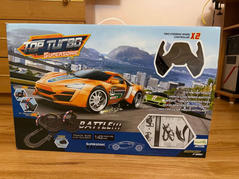 Дитяча гоночна траса, трек Тор Turbo для дітей