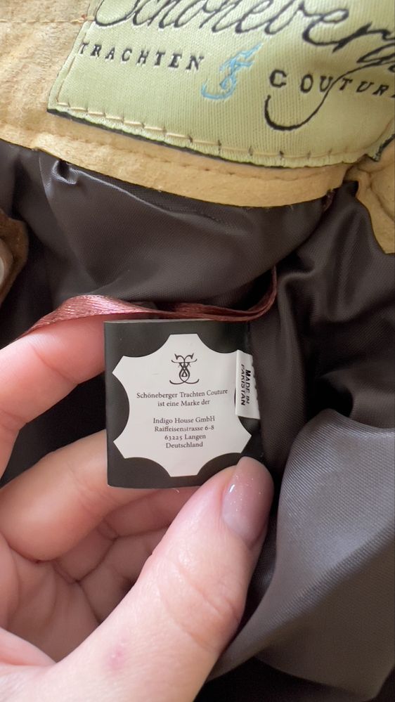 Calções Bávaros Lederhosen - Novos, Autênticos