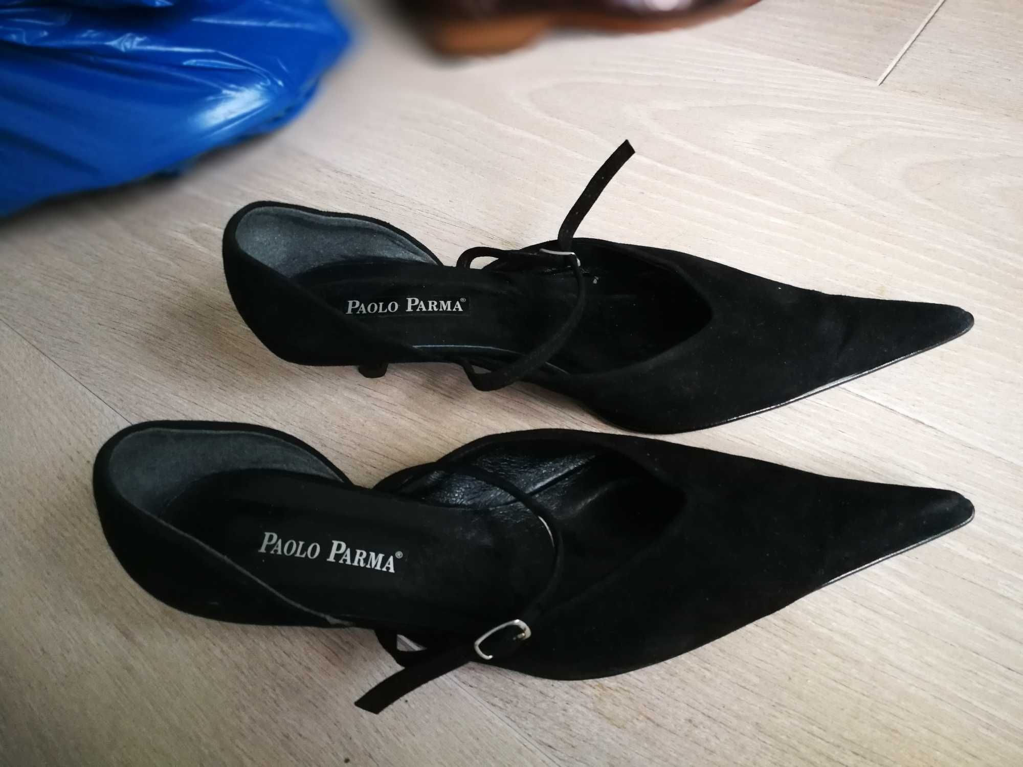 buty z czubem Paolo Parma czarne r. 40