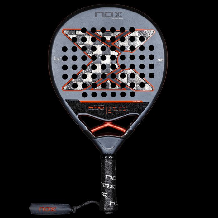 Raquete de Padel NOX At10 Genius 18K Alum 2025 Por Agustin Tapia