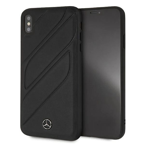 Etui Mercedes New Organic I na iPhone XS Max - czarne