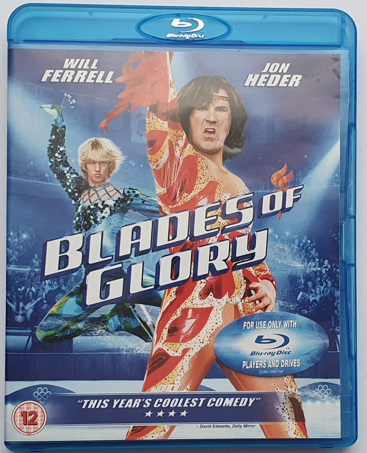 "Ostrza chwały" / "Blades of glory" Blu-Ray UK bez PL
