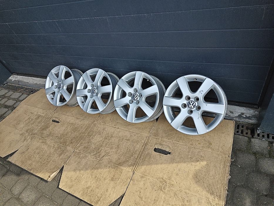 Felgi alu 5x100 15" VW Polo J6 ET43