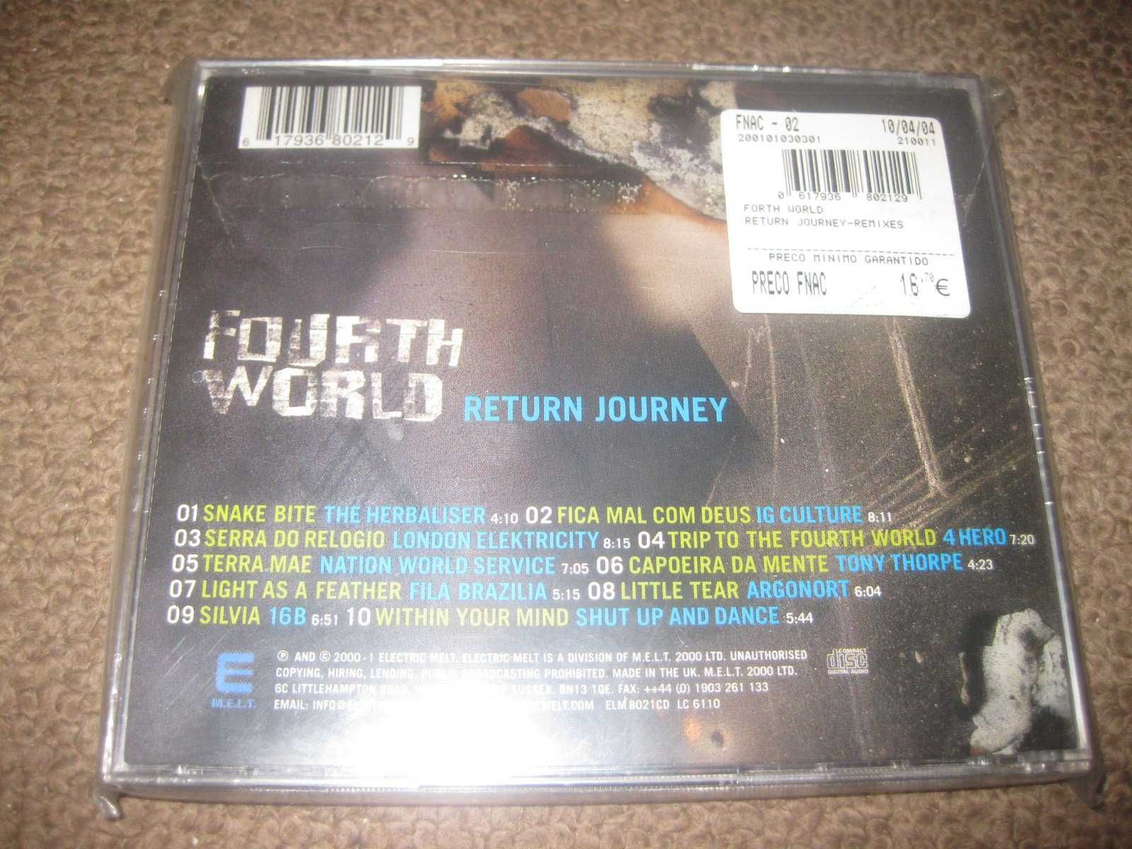 CD dos Fourth World "Return Journey" Selado/Portes Grátis!