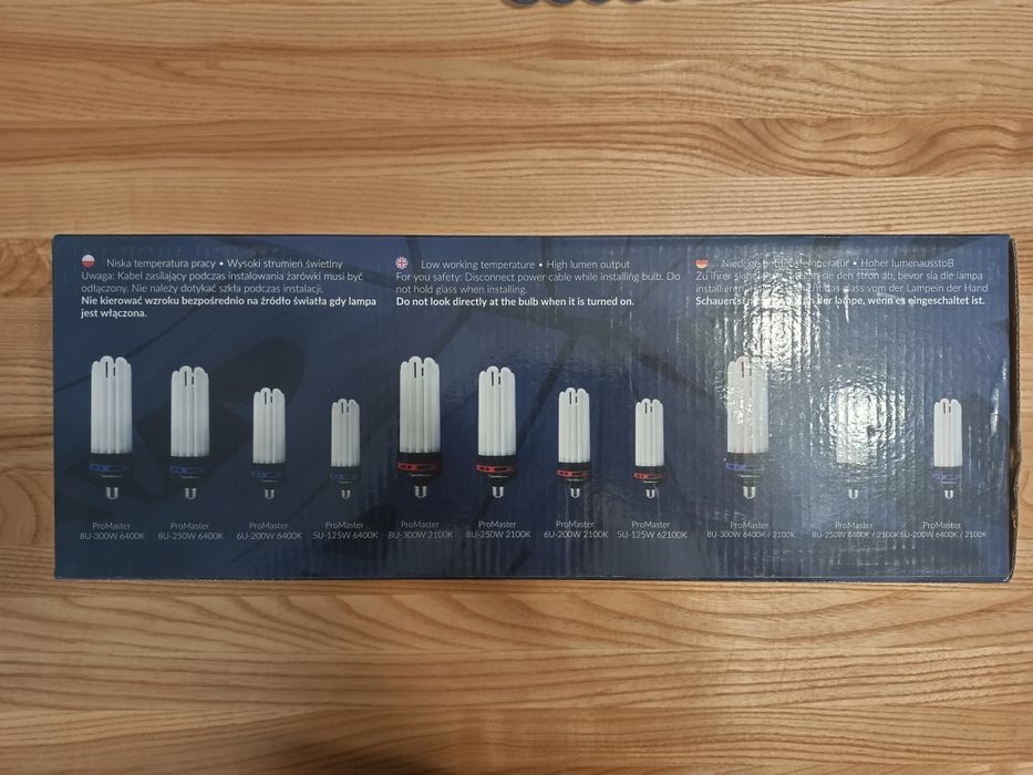 Lampy żarówki ogrodnicze do roślin  SpectroMaster CFL Grow Bloom