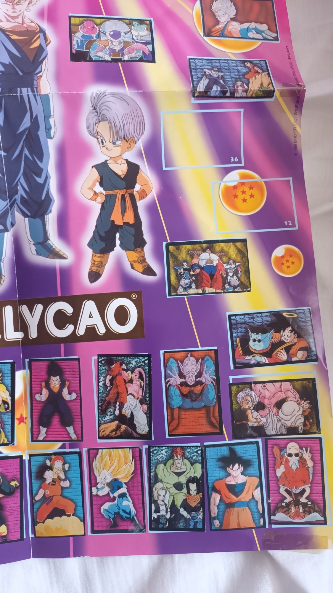 Poster Dragonball Z panrico bollycao