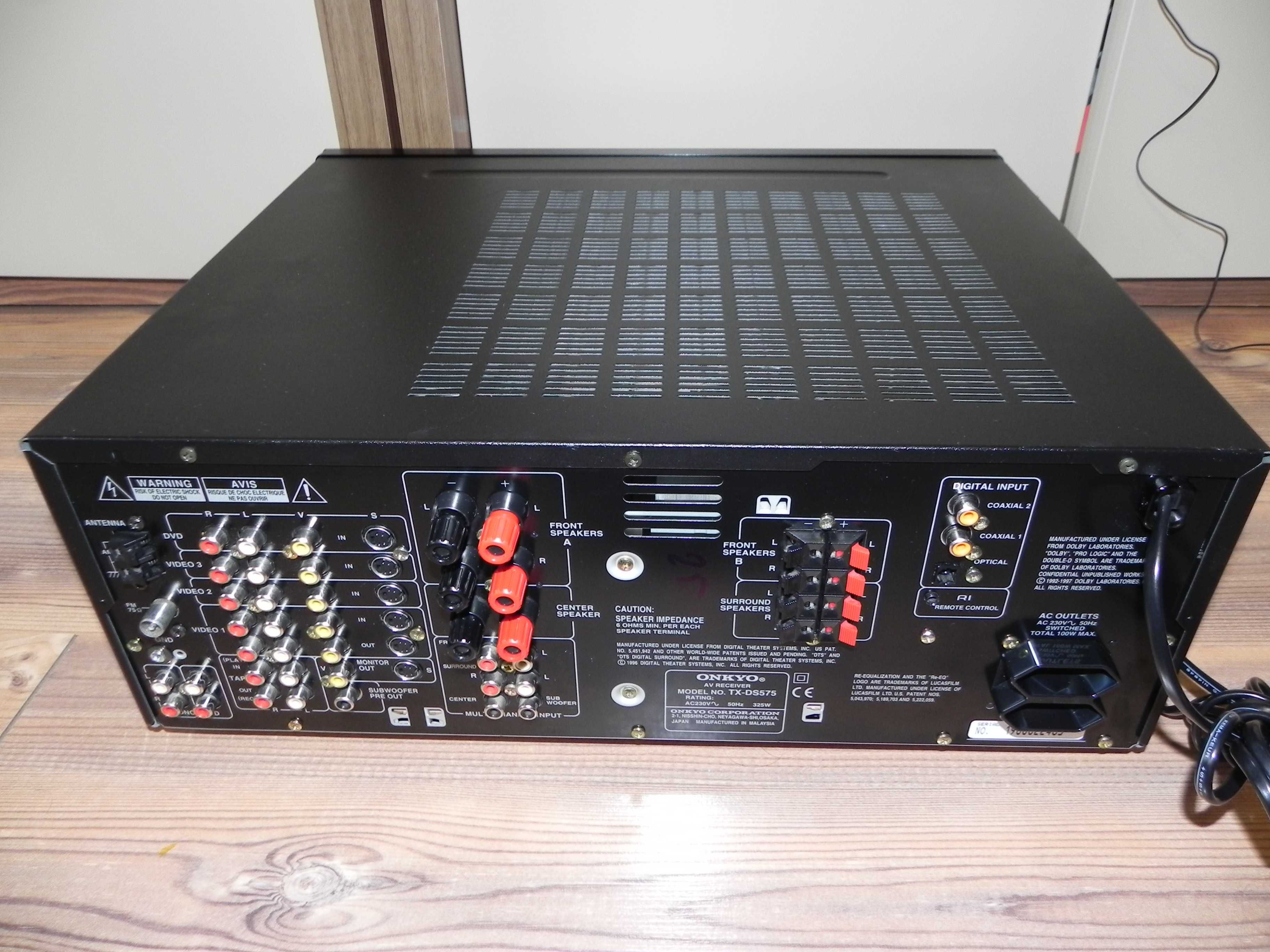 Amplituner Onkyo TX-DS575 - super stan