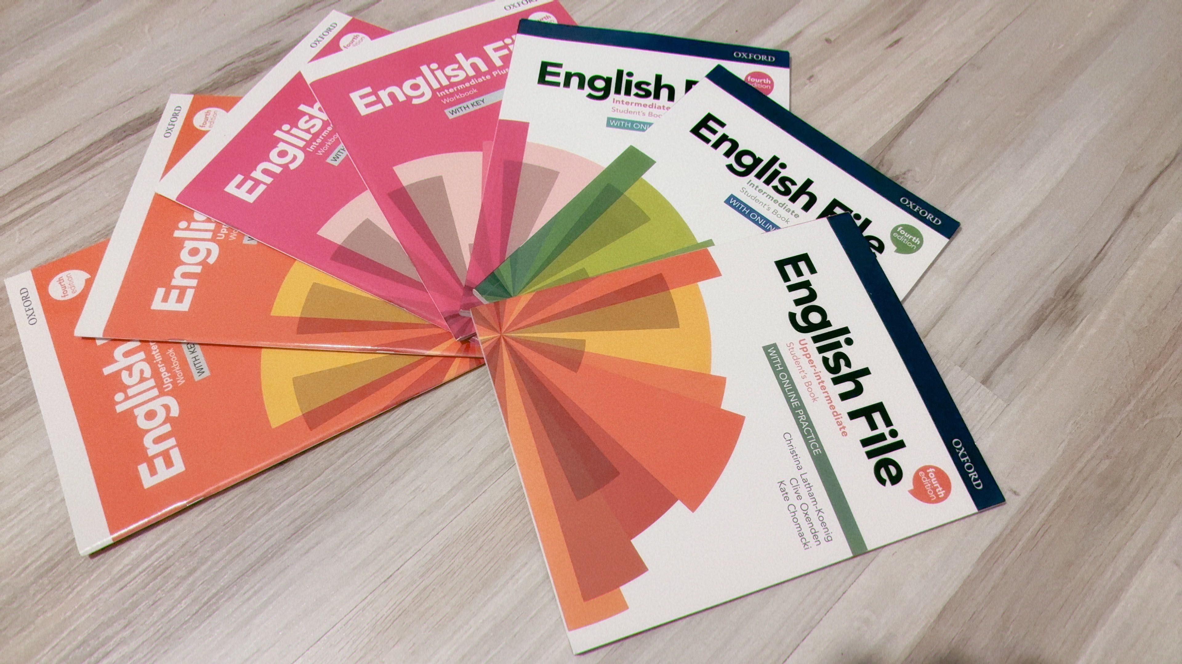 NOWE! Zestaw 6 książek English File 4th Edition – Oxford