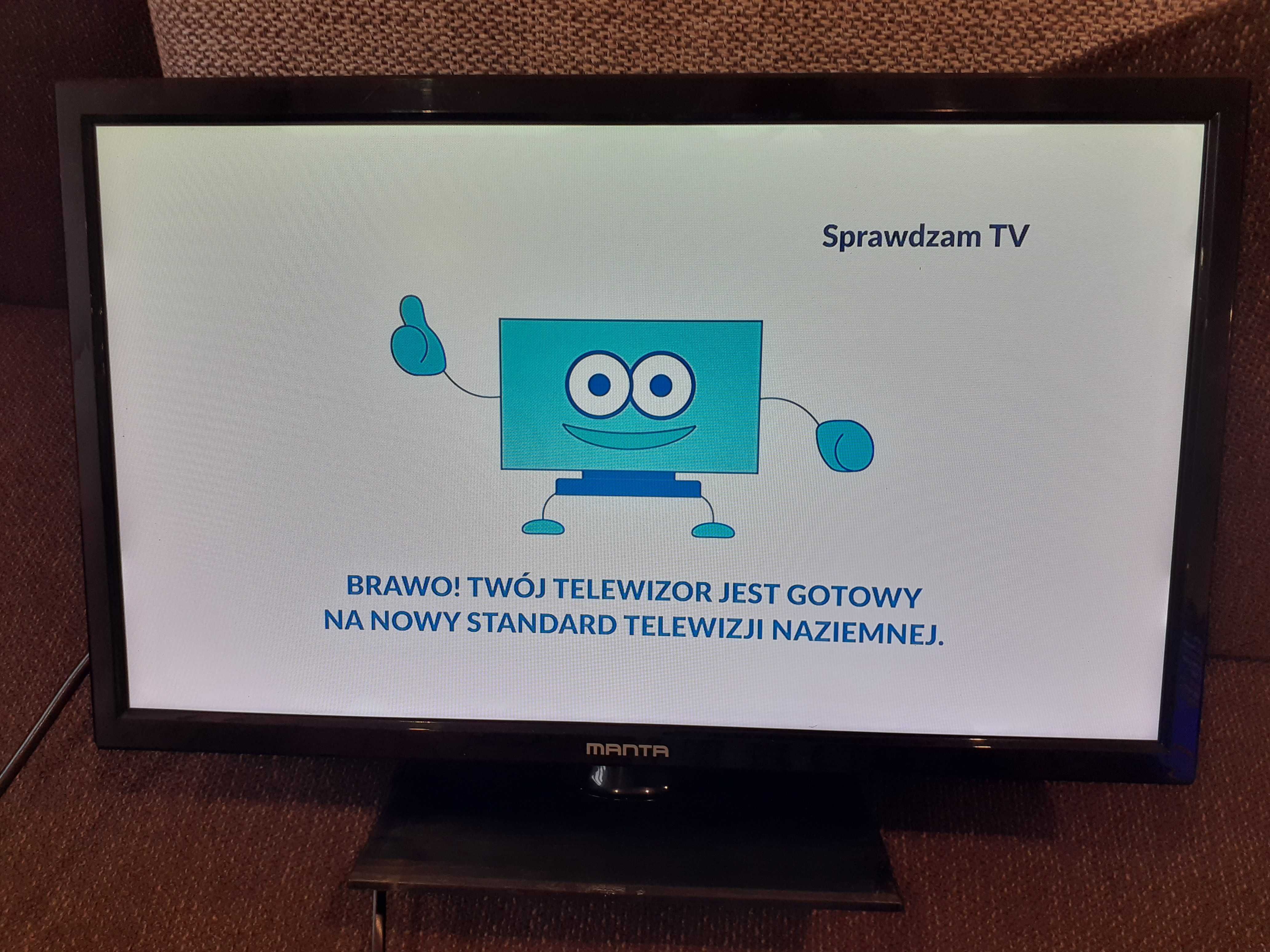 Telewizor 19" do Zakładu Karnego T-2 HEVC