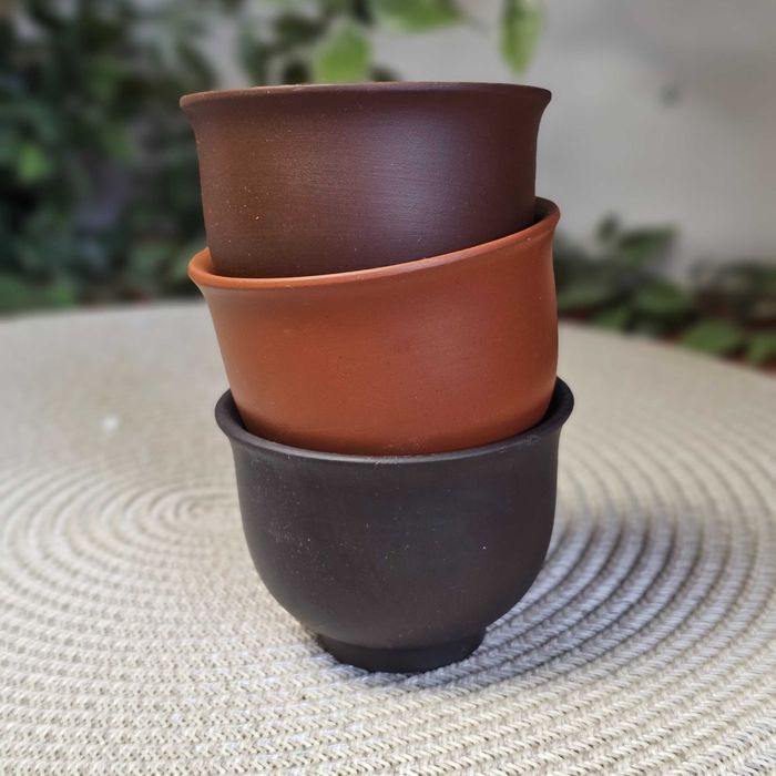 Піала 100мл • з ісинської глини • у формі кубка • для чайної церемонії