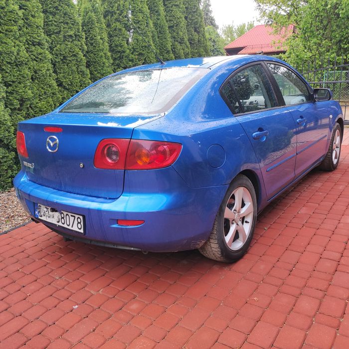 Mazda 3  1.6b+gaz 04r. przebieg 214tyś. hak, klima, radio dotykowe 7"