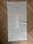 Koronkowy bieżnik na stół ecru biały 58x120 cm