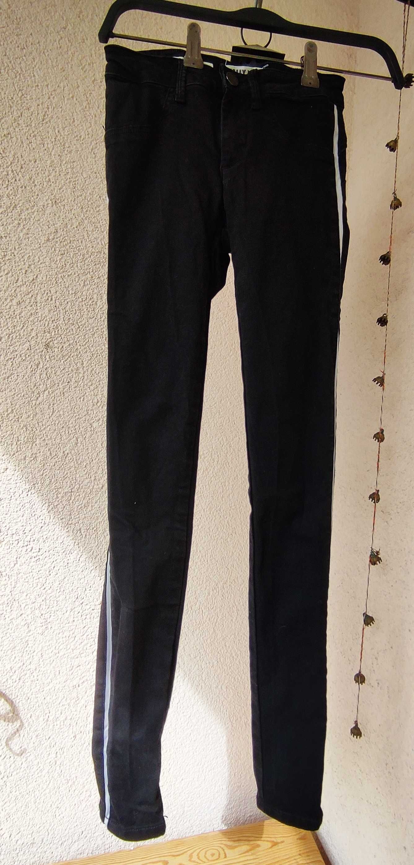 Czarne jeansy spodnie Tally wieijl 32/XXS