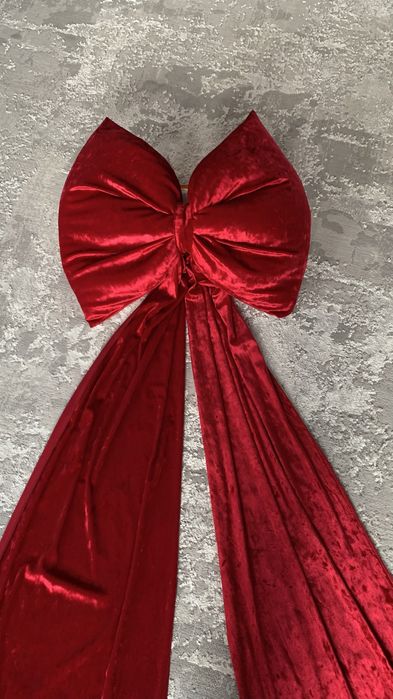 Бант на ялинку , прикраса на ялинку