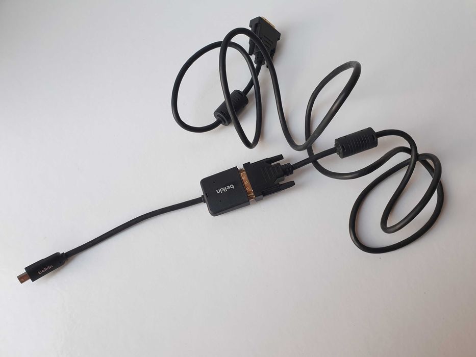 адаптер  Mini DisplayPort to DVI Belkin  кабель DVI 2.0м