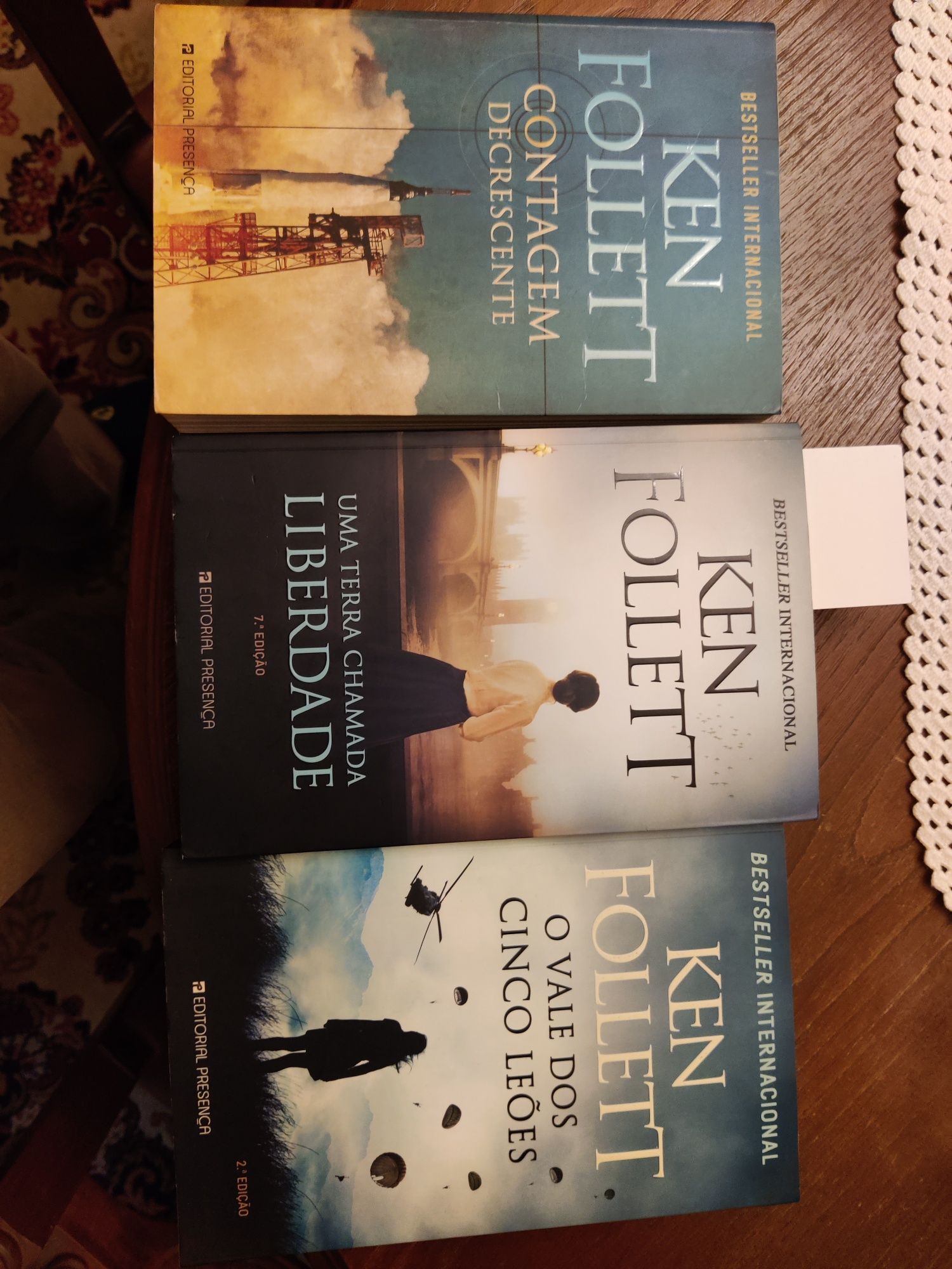KEN FOLLETT - vários  preço por livro