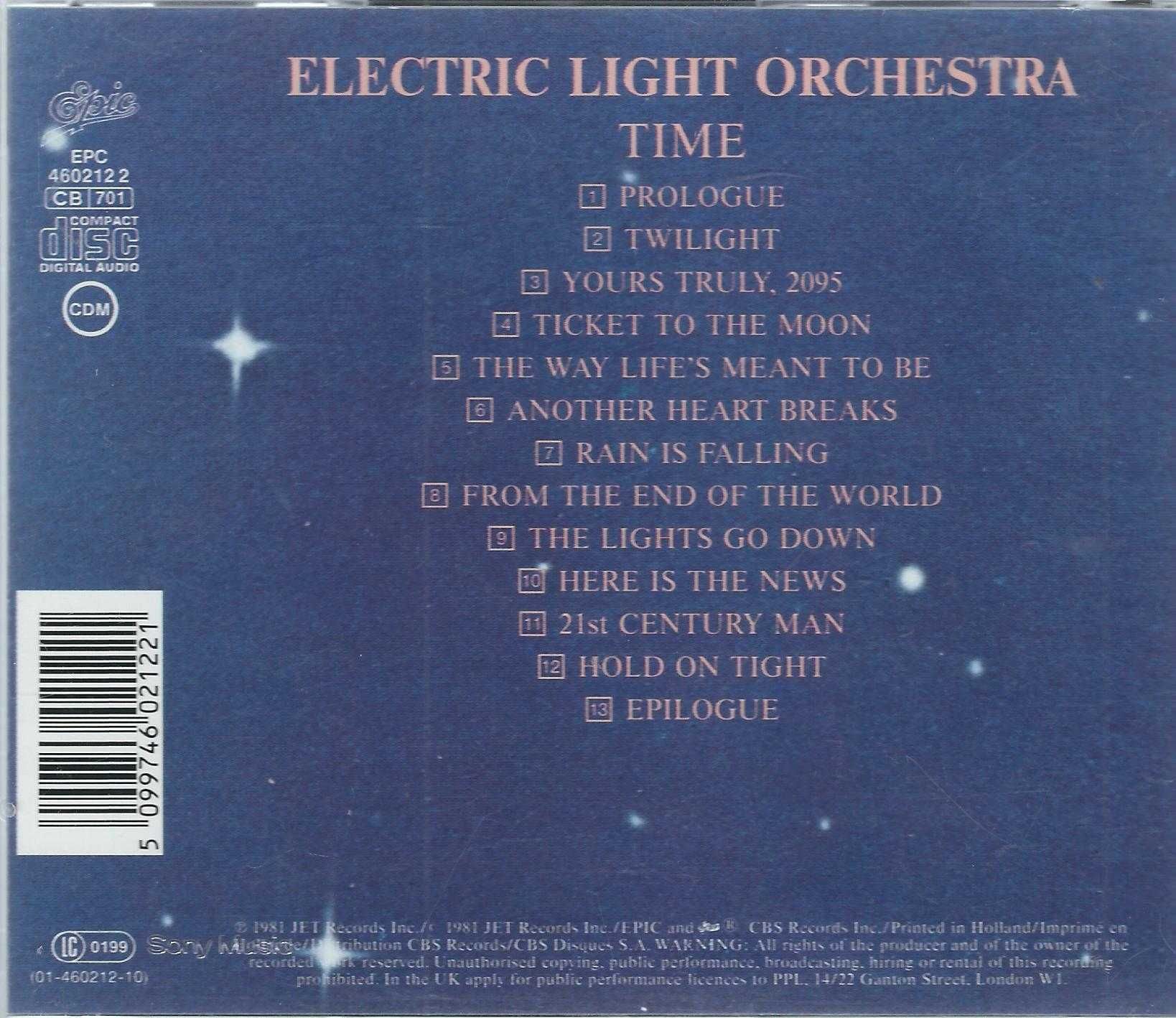 CD Electric Light Orchestra - Time (1991)