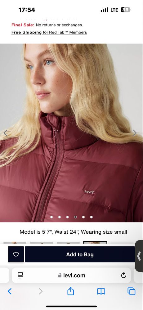 Levi’s жіноча оригінал L