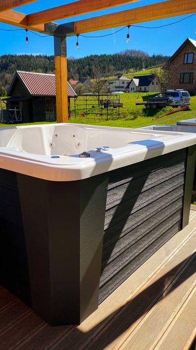 "WEZUWIUSZ" 6 osobowe Jacuzzi Balia ogrodowa gorąca beczka PREMIUM