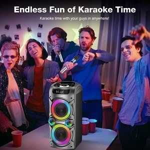 Głośnik karaoke + mikrofony