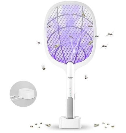 Elektryczna łapka packa na owady muchy komary lampa UV