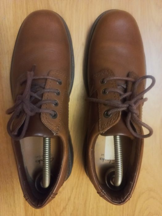 Мужские новые кожаные туфли Clarks 42 p.