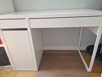 biurko dziecięce Ikea Micke białe używane