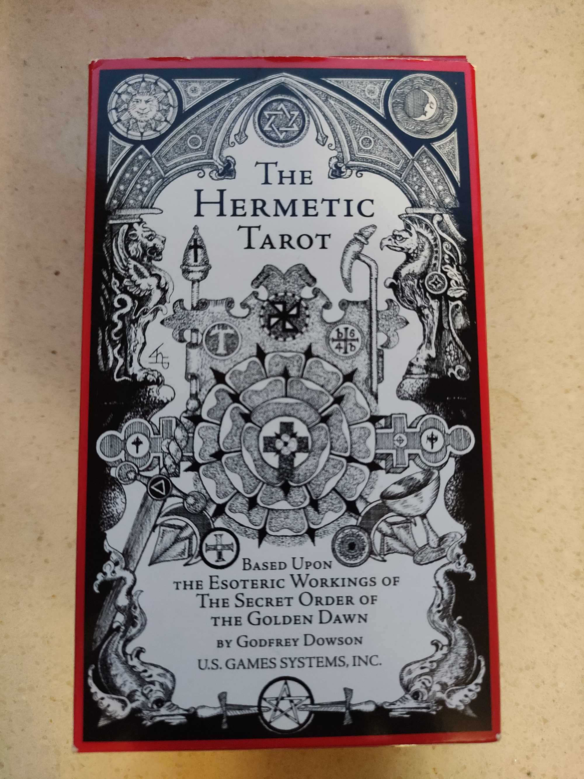 Hermetic Tarot - US Games tarot Hermetyczny golden dawn Godfrey Dowson