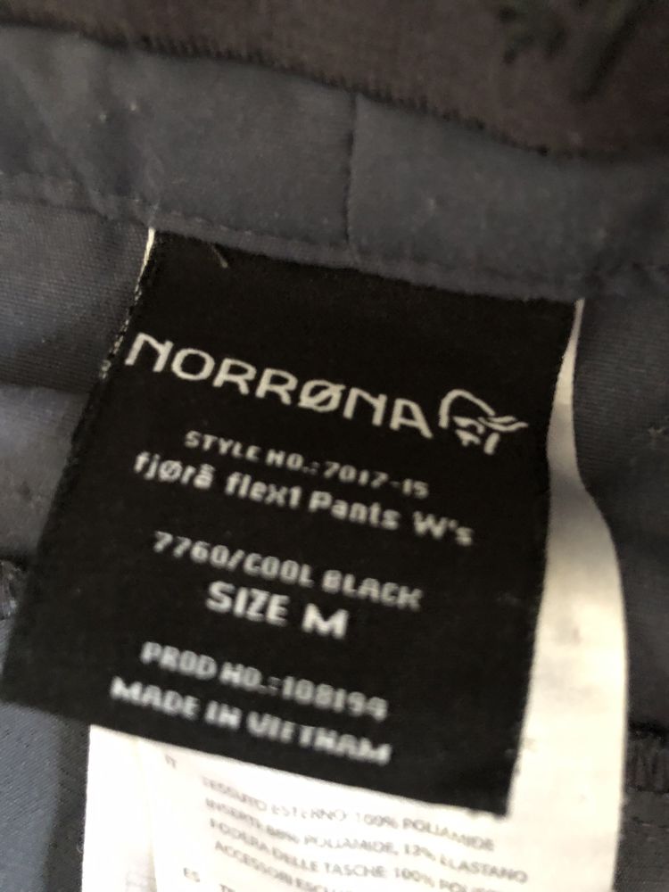 Norrona Fjora flexi pants m damskie trekkingowe