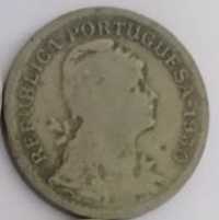 Moeda 50 Centavos 1930 e 1927 Portugal
