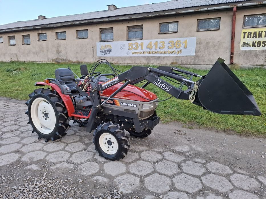 Traktor traktorek japoński yanmar F200 z oryginalnym  turem piękny sta